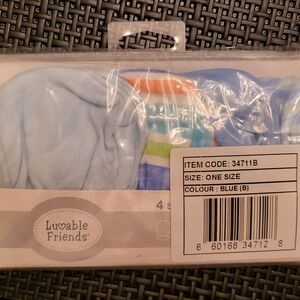 Baby Scratch Mittens 4pk